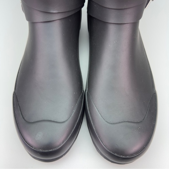 Burberry Studded Moto Holloway Rain Boots - Picture 8 of 13